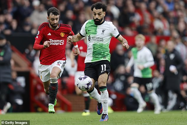 A lively clash between Manchester United and Liverpool ended in a draw at Old Trafford.