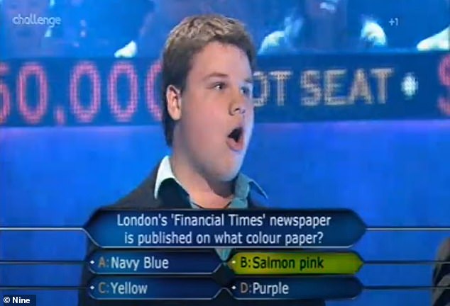Taylor Auerbach, 18, wins $50,000 on Millionaire Hot Seat in 2009, becoming the show's youngest winner while still a journalism student.
