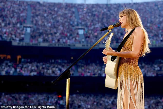 Not only was Swift's historic Eras Tour the number one tour both worldwide and in North America, it also grossed a whopping $1.04bn (£831.6m) with 4.35m tickets sold on 60 tour dates, the concert publication found.