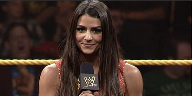 WWE fans will best remember Erika Hammond as NXT announcer Veronica Lane in 2013.
