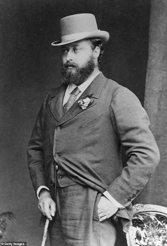 A portrait of Albert Edward, Prince of Wales and later King Edward VII