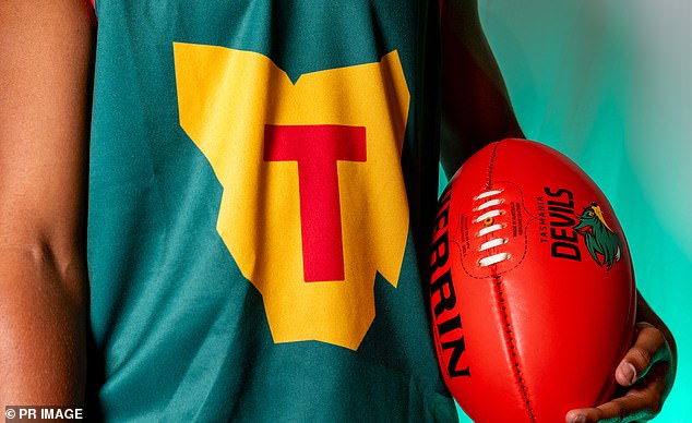 Expansion in the AFL could happen faster than many football fans think (pictured, Tasmania Devils jersey, with the club joining the competition in 2028)