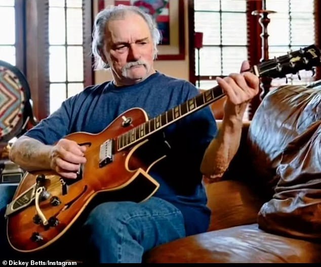 The surviving former members of The Allman Brothers Band shared a heartfelt statement about the band's former founder, Dickey Betts, a day after his death at the age of 80.