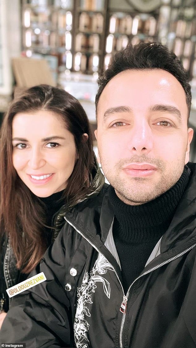 The prince was referring to the stabbing of Iran International television presenter Pouria Zeraati (pictured right) last month at Wimbledon.