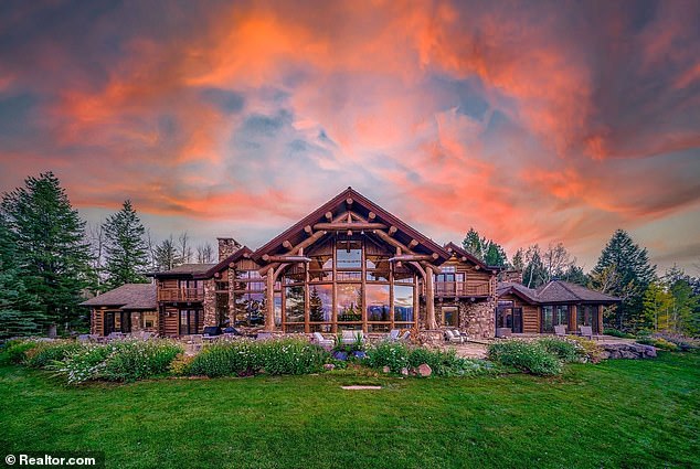 The average single-family home in Jackson and Teton County costs more than $7 million.  Pictured: A $22.5 million listing in Jackson