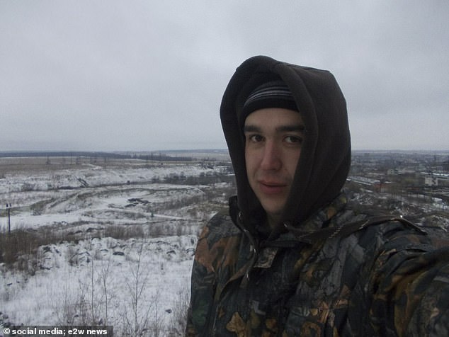 Ruslan Khammatov, 40, was mistaken for a Ukrainian spy, but is actually a loyal supporter of Putin.