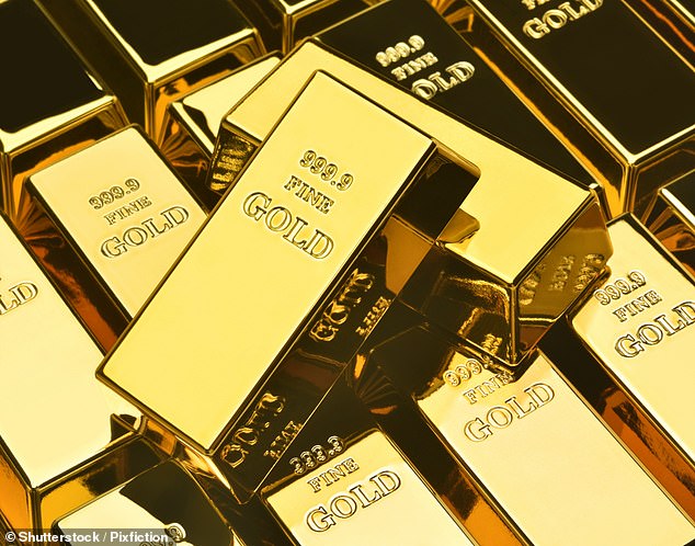Record high: Gold has traditionally been the ultimate funk investment, the asset you buy when you're really scared