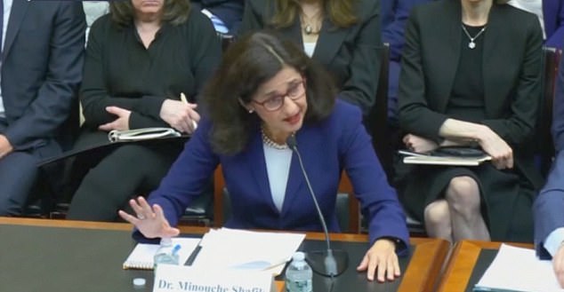 Columbia students insist their university has done nothing about a 'tsunami of anti-Semitism' on campus after the Hamas attack, just as President Nemat Shafik testifies before the House Education and Workforce Committee.
