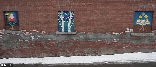 A New Hampshire town apparently fell apart over an LGBT mural that left residents questioning their values ​​after a state senator raised concerns about its content.