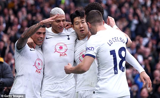 Tottenham is the team that has played the fewest games in the four main English football leagues this season.