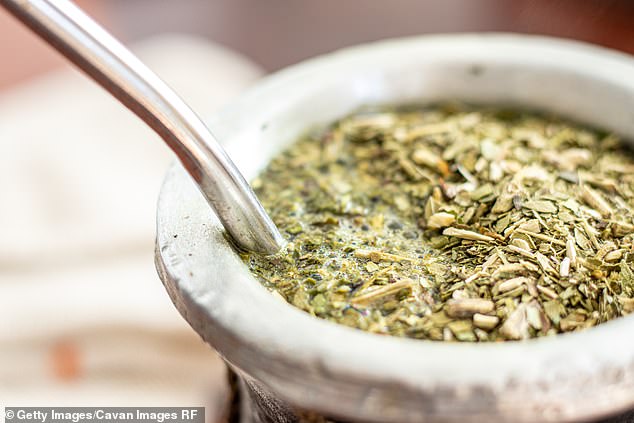 The traditional South American hot drink, made from the yerba mate plant, is loaded with antioxidants and has as much caffeine as coffee.