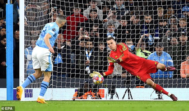 Real Madrid goalkeeper Andriy Lunin saves Mateo Kovacic as preparation paid off in Champions League victory over Manchester City.