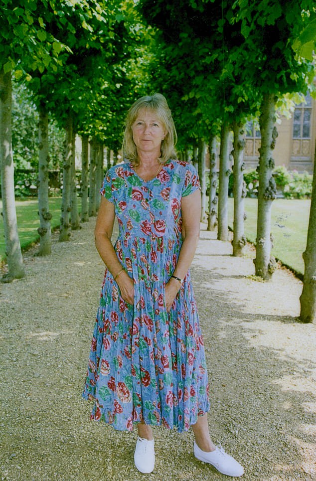 Lady Cobbold, pictured in 1995, once delicately referred to her marriage to David, the second Lord Cobbold, as 