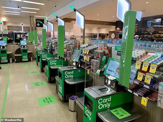Across Australia, 98 per cent of Woolies stores have a self-service area and more will be rolled out in the future.