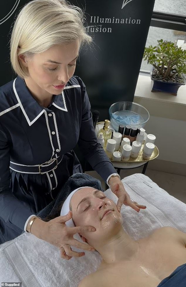 The facial is unlike any other as it incorporates key techniques that involve massaging the face from the inside out.