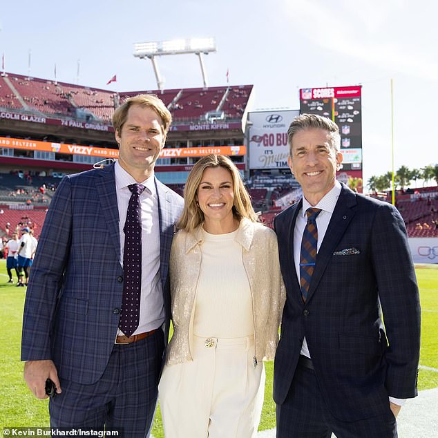 Brady replaces Greg Olsen (left), who earned praise along with Kevin Burkhardt (right)