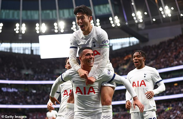 Spurs moved into the top four by beating Nottingham Forest at the Tottenham Hotspur Stadium.