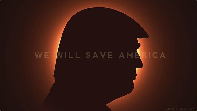 Donald Trump released a campaign video comparing the election to the eclipse, where his head blocks the sun.