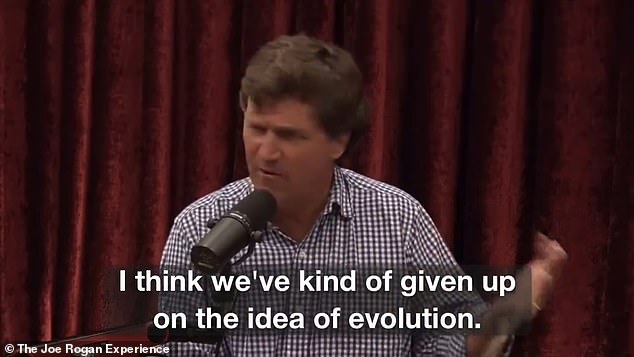 Tucker Carlson argued that the theory of evolution has fallen out of favor.  Scientists and even many Christians disagree.