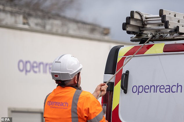 Openreach faces increasing competition as BT accelerates the rollout of ultra-fast fiber broadband