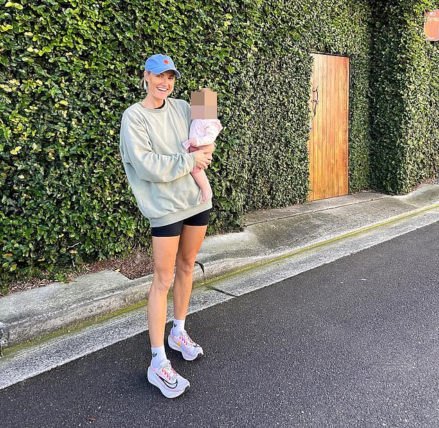 Just hours before the horror unfolded, Ash Good posted a photo on Instagram holding her baby.