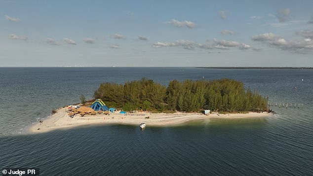 A Florida island billed as 'Beer Can Island' has hit the market for $14.2 million, six years after investors bought it for just $65,000.