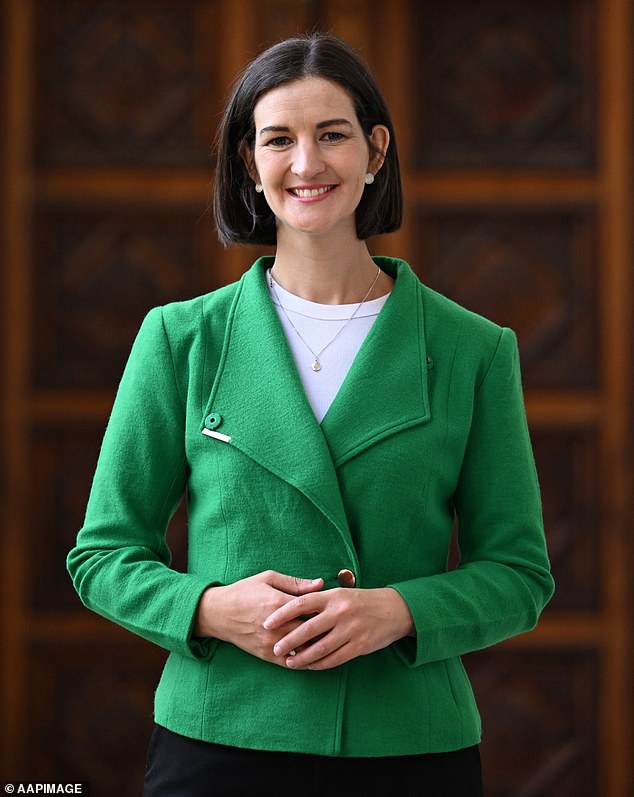 The Greens' new leader in Victoria state, Ellen Sandell (pictured), will demand the government make unlimited rent increases against the law.