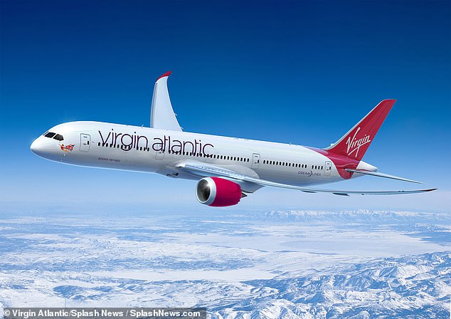 In demand: Virgin Atlantic is now benefiting from American tourists booking spring and summer trips to Europe and from its expansion into India