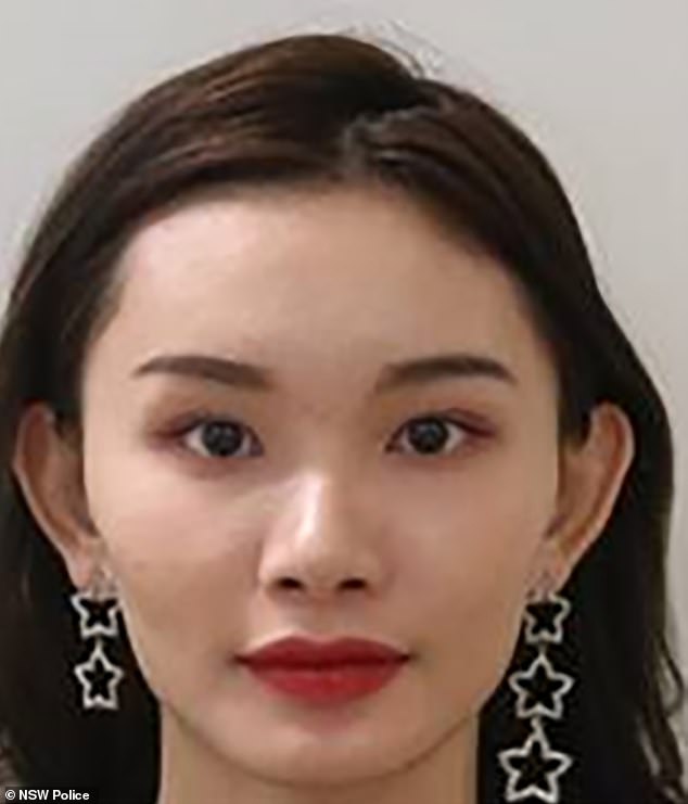 Weijie He stabbed student Liqun Pan, 19 (pictured) in the southern Sydney suburb of Wolli Creek on June 27, 2020, before falling from the fourth floor of the apartment building.