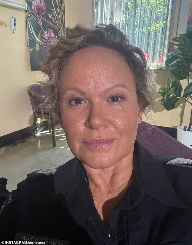 Legendary Australian actress Leah Purcell, 53 (pictured), revealed she once considered leaving the fickle entertainment industry to get a more stable job cleaning toilets.