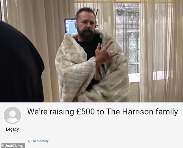 There is a JustGiving page set up in tribute to Harrison, to raise funds for his family, which has surpassed its initial fundraising target.