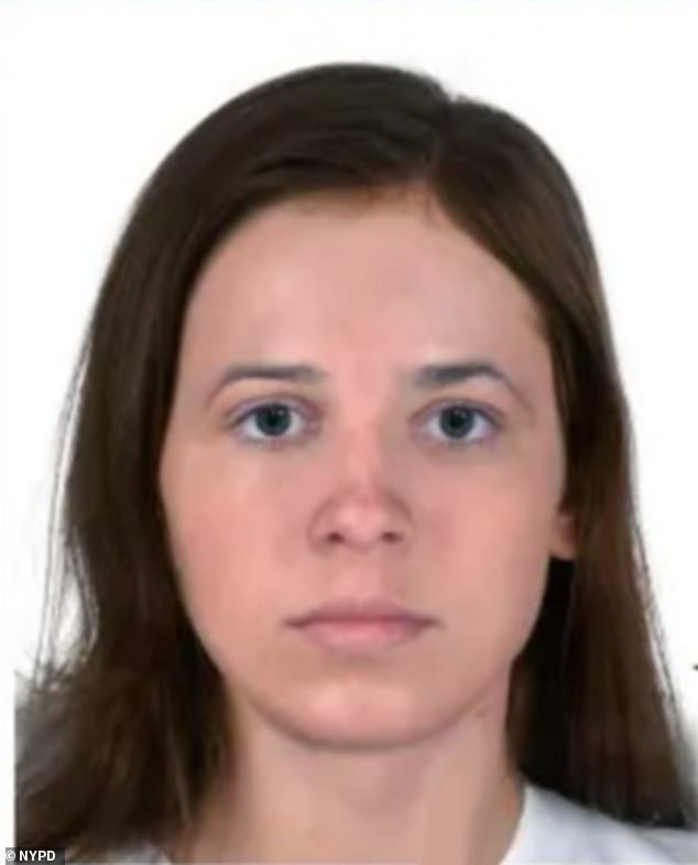 NYPD detectives have been able to identify 'Midtown Jane Doe' as Patricia McGlone (snapshot based on genetic profile in photo), 21 years after her remains were found.