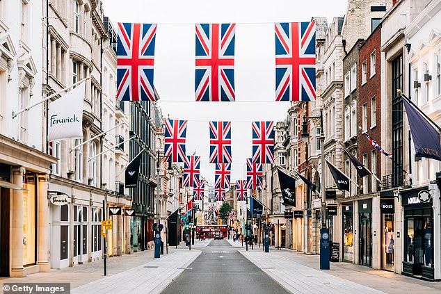 Popular: Luxury brands still want to negotiate leases on Bond Street, Britain's most fashionable shopping street