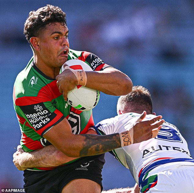 It comes after Mitchell, 26, was suspended for three games after smashing his forearm into Shaun Johnson's face during last Saturday's tough loss to the Warriors.