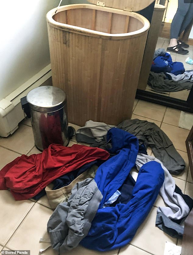 Women around the world are sharing the moment they started rethinking their relationships, and Bored Panda rounded up the best.  Including a husband who put her dirty clothes right NEXT to the laundry basket instead of in it.