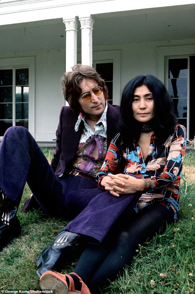 Yoko Ono is said to have told the late John Lennon how to take heroin, according to a new book about his band the Beatles (John and Yoko pictured in 1970).
