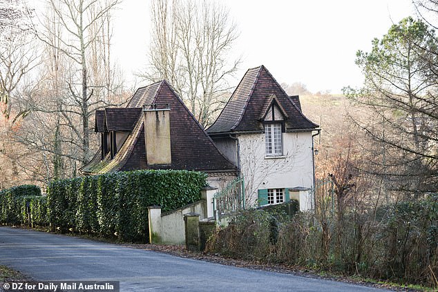 David Sharaz and Brittany Higgins bought a house in France in December (pictured)