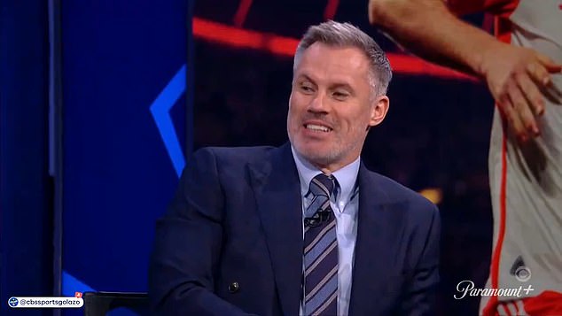 Carragher had made a joke about Richards' tactical knowledge after Bayern Munich's 2-2 draw with Real Madrid.