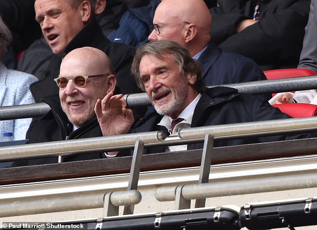 Sir Jim Ratcliffe (right) and INEOS are said to believe that those above Ten Hag have not provided the easiest foundations for success.