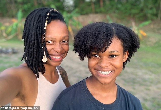 Kema described the Costa Rican people as 'hard-working' and much more connected to their environment.  She appears in the photo with her daughter.