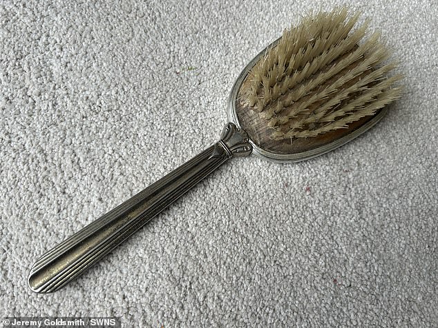 The hairbrush was donated to the House on the Hill museum, Stansted Mountfitchet.