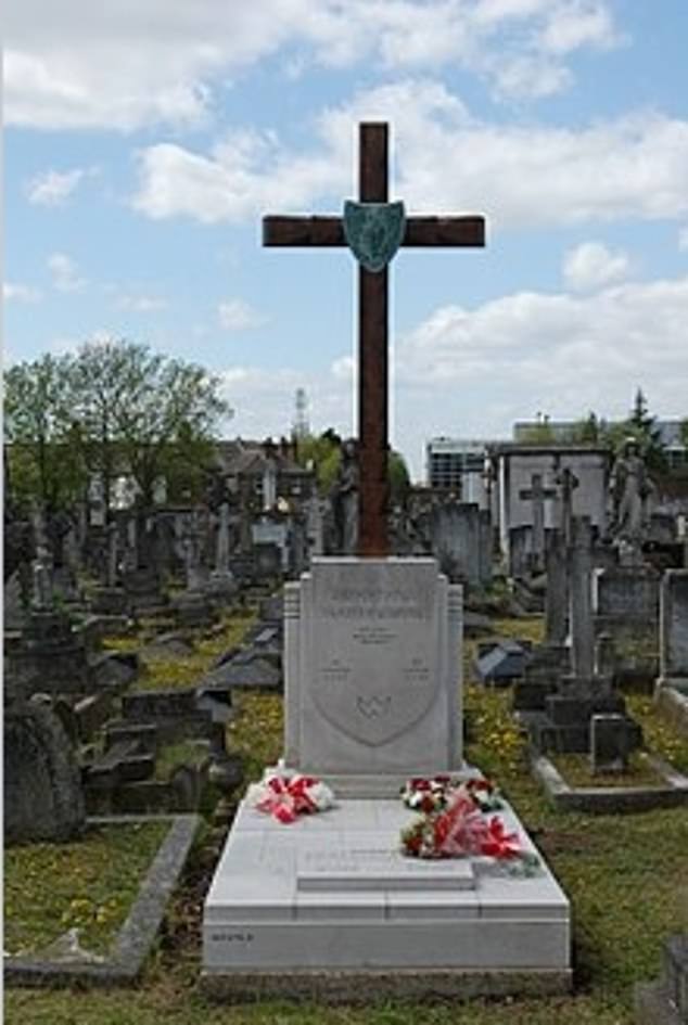 She is buried in London under a layer of earth bought by friends from then-communist Poland.