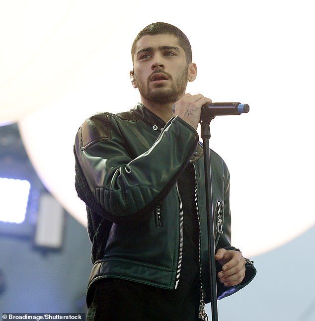 Zayn will perform a selection of songs from the new album after the world premiere of the documentary Road Back To The Mic (pictured in 2016)
