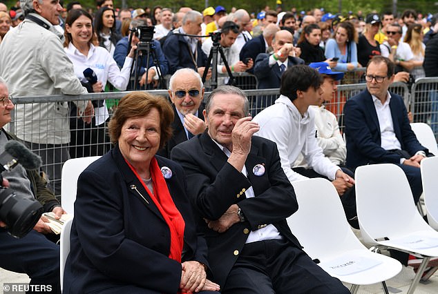 Among those attending the ceremony were Ratzenberger's mother, Margit Ratzenberger, and his father, Rudolf Ratzenberger.