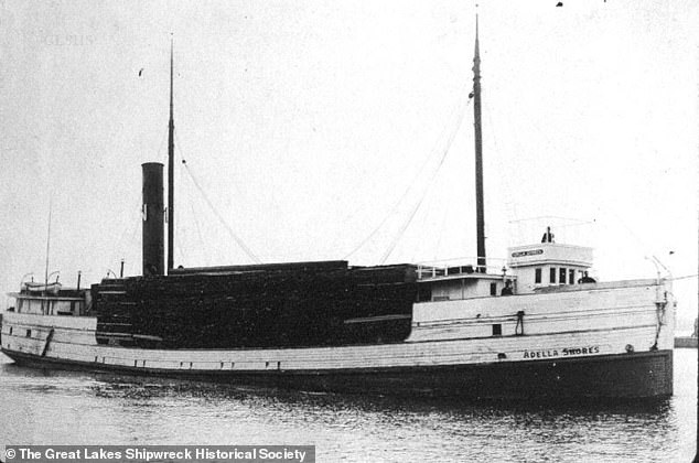 The ship is named after the daughter of the owner of Shores Lumber Company, Adella.