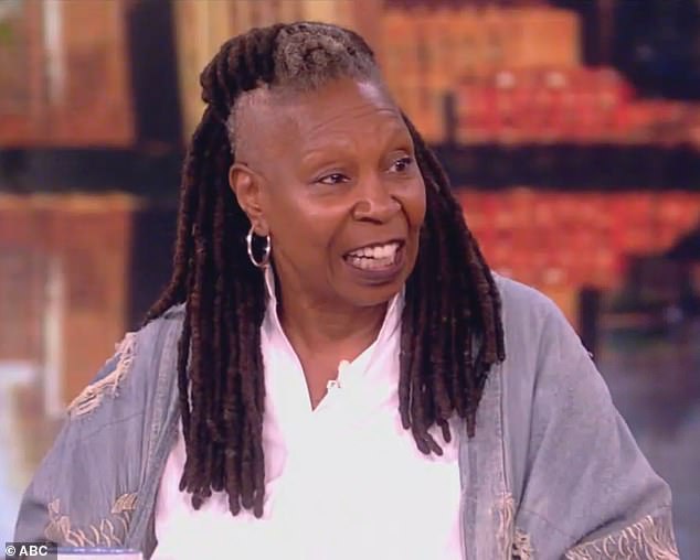 Whoopi remembered how she came home from school one day and found her mother. 