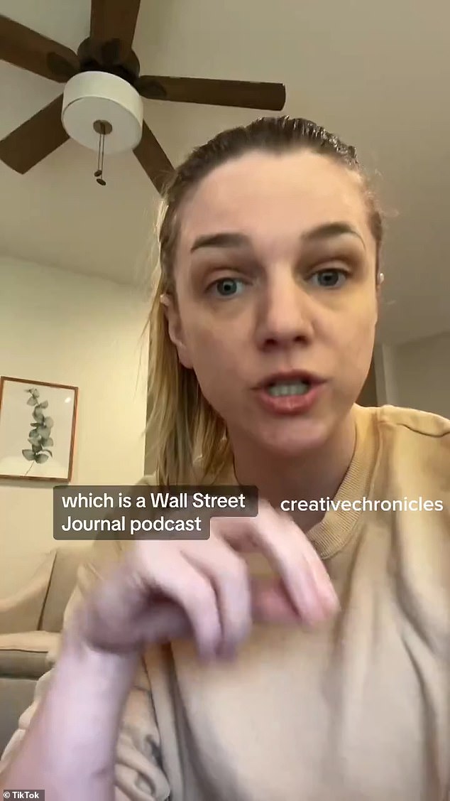 TikTok creator Anna, who goes by the handle @creativechronicles, criticized Dimon as 