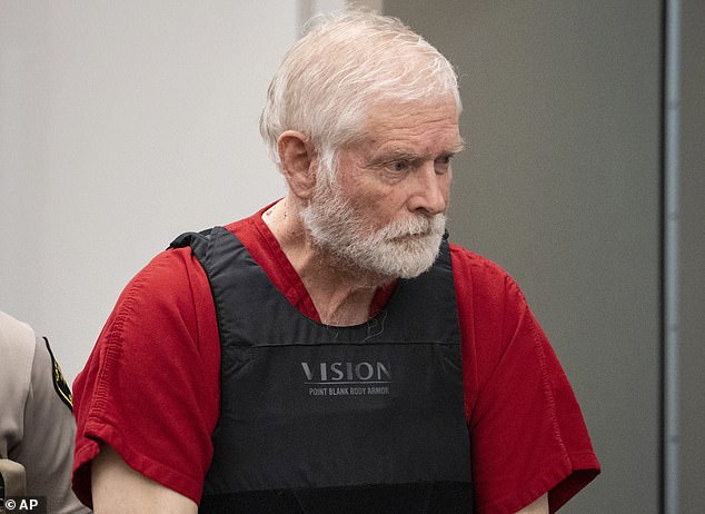 George Alan Kelly enters court for his preliminary hearing at the Nogales Justice Court in Nogales