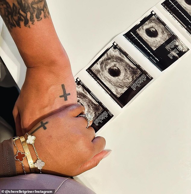 Griner and his partner Cherelle revealed last month that they are expecting a baby.