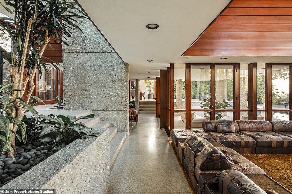 The property's hallways feature earth tones and natural plants provide relaxation and a sense of calm.